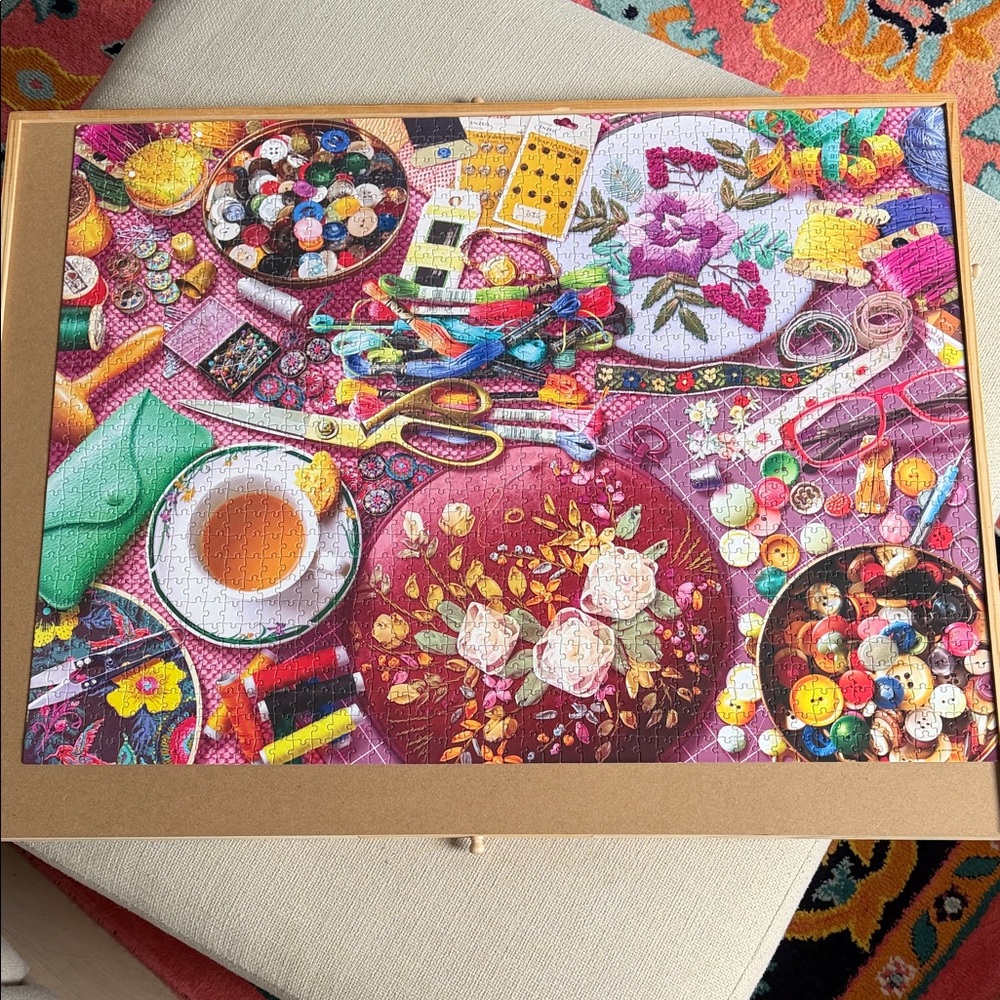 1500 Piece Craft Puzzle